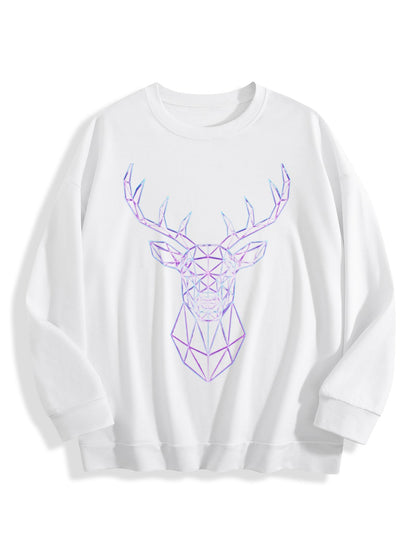 Customized Christmas-themed hoodies line elk