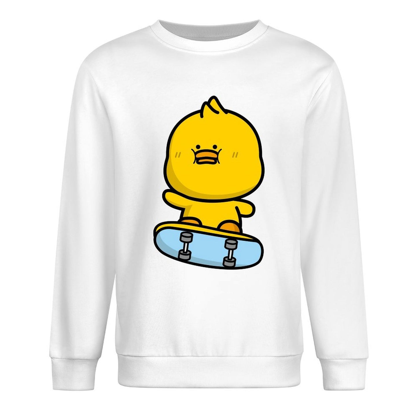 Front Patterned Long Sleeve TopHigh-Quality SoftTouch