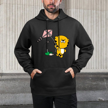 IPBR 250g Hooded Pocket Sweatshirt Front GraphicMen's Hooded  Sweatshirt4000001