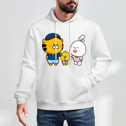 Lightweight Regular Front Graphic Hoodies