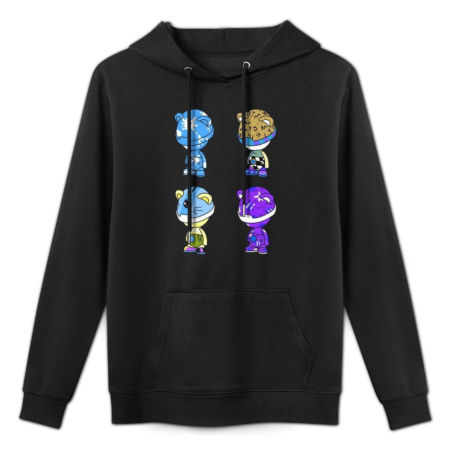 IPIB 250g Hooded Pocket Sweatshirt Front GraphicMen's Hooded  Sweatshirt6000074-5