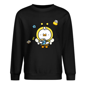 Front Patterned Long Sleeve TopSleek EverydayTee