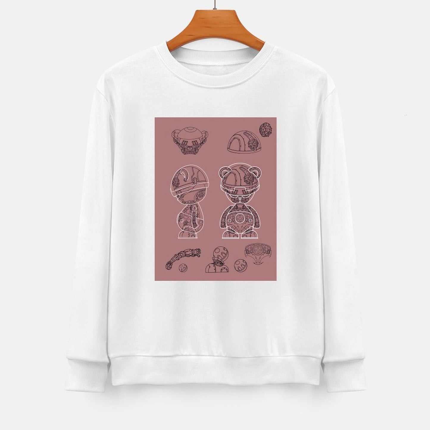 Long Sleeve With Front PatternSoftstyle Performance