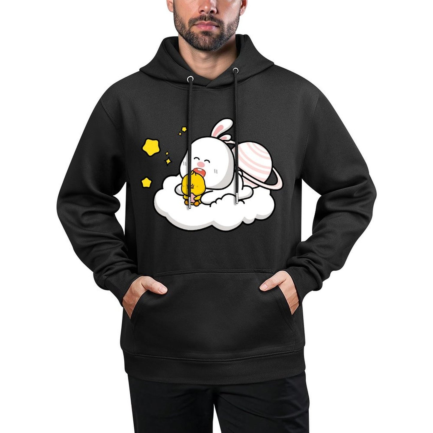 Breathable StreetStyle Front Graphic Hoodies