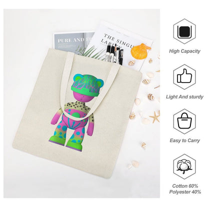 Canvas Tote Bag 6000102-1 Style 34x40cm