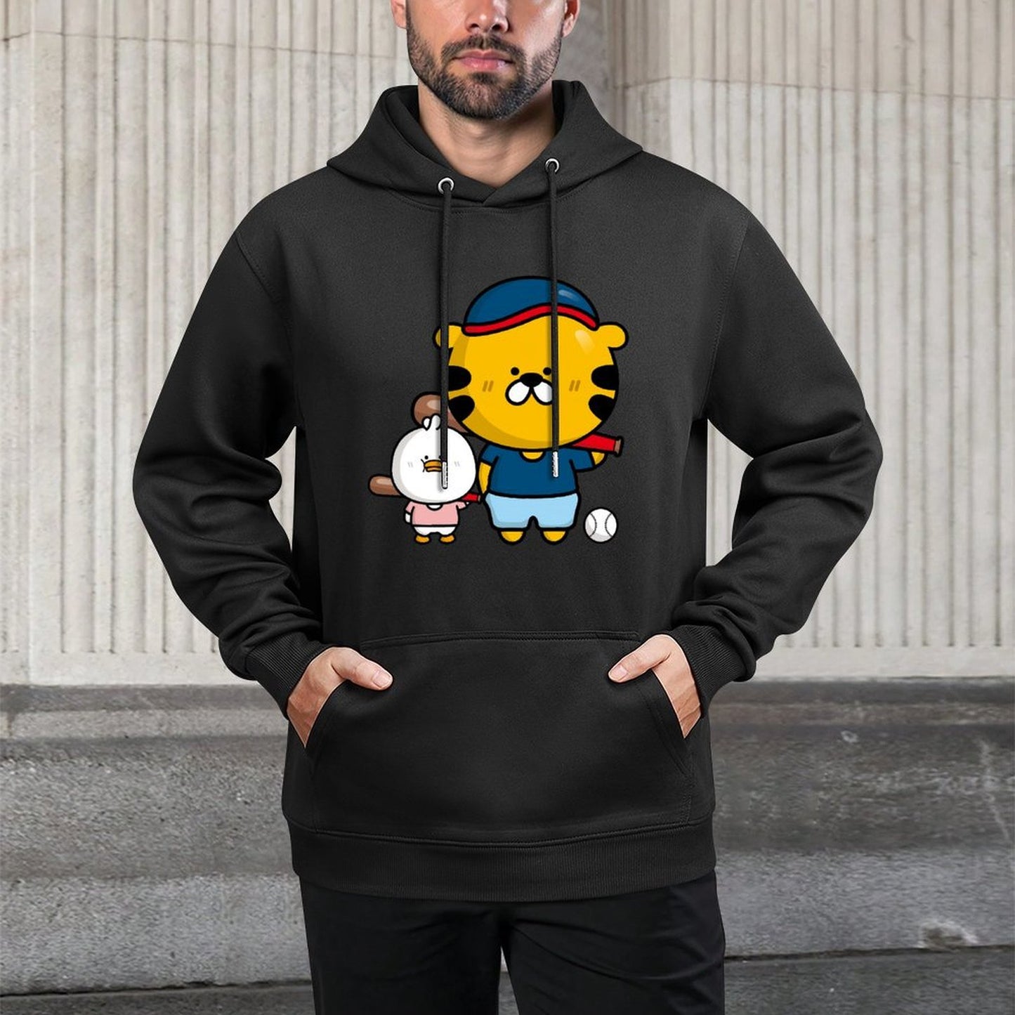 Cotton Standard Front Graphic Hoodies