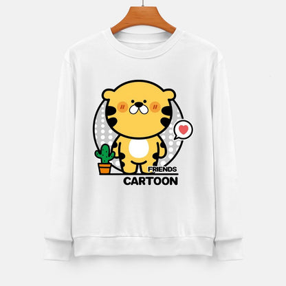 Front Patterned Long Sleeve TopSmooth CleanCut