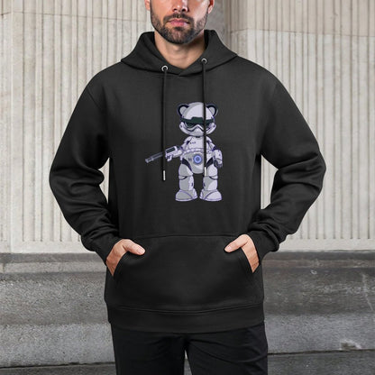 IPIB 250g Hooded Pocket Sweatshirt Front GraphicMen's Hooded  Sweatshirt6000060-4