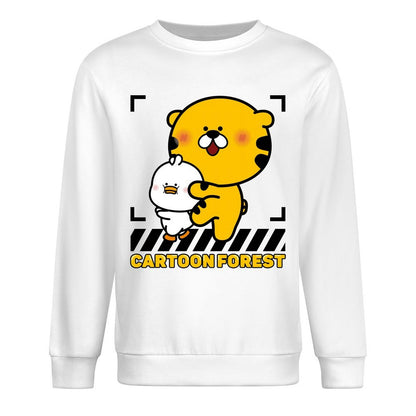 Front Patterned Long Sleeve TopNeat Colorfast