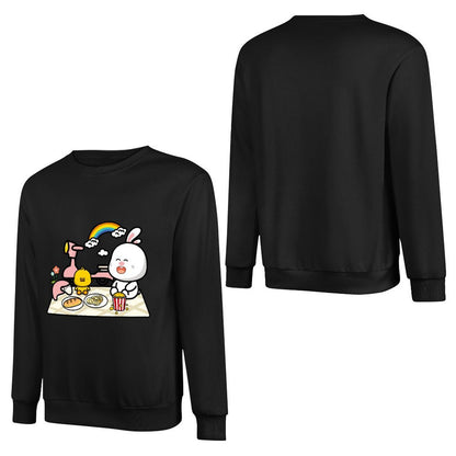 Front Patterned Long Sleeve TopDurable Sport