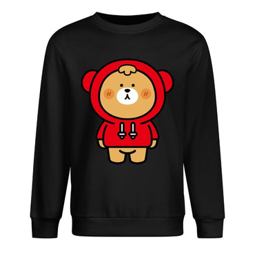 Front Patterned Long Sleeve TopEverydayWear Eco-Conscious