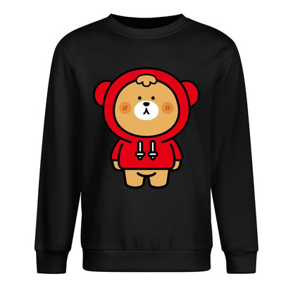 Front Patterned Long Sleeve TopEverydayWear Eco-Conscious