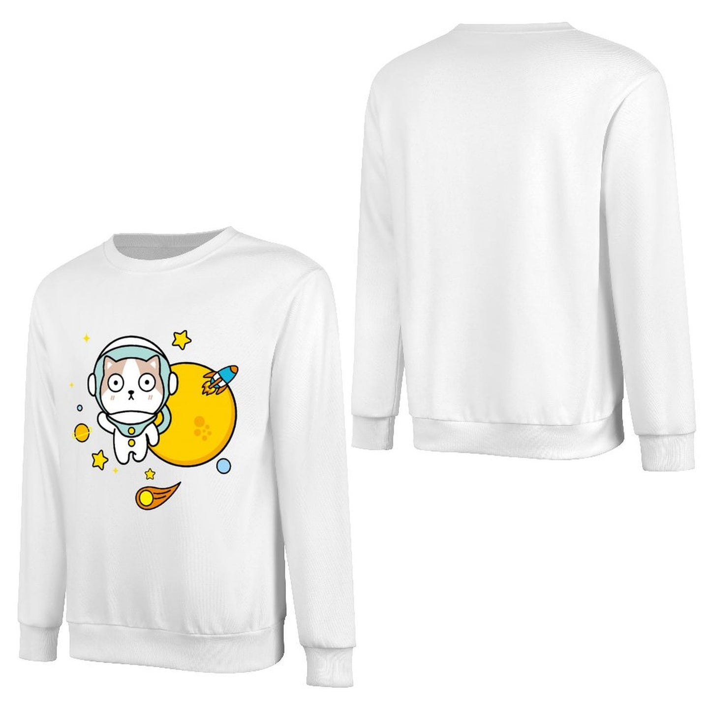 Front Patterned Long Sleeve TopActiveLine Essential