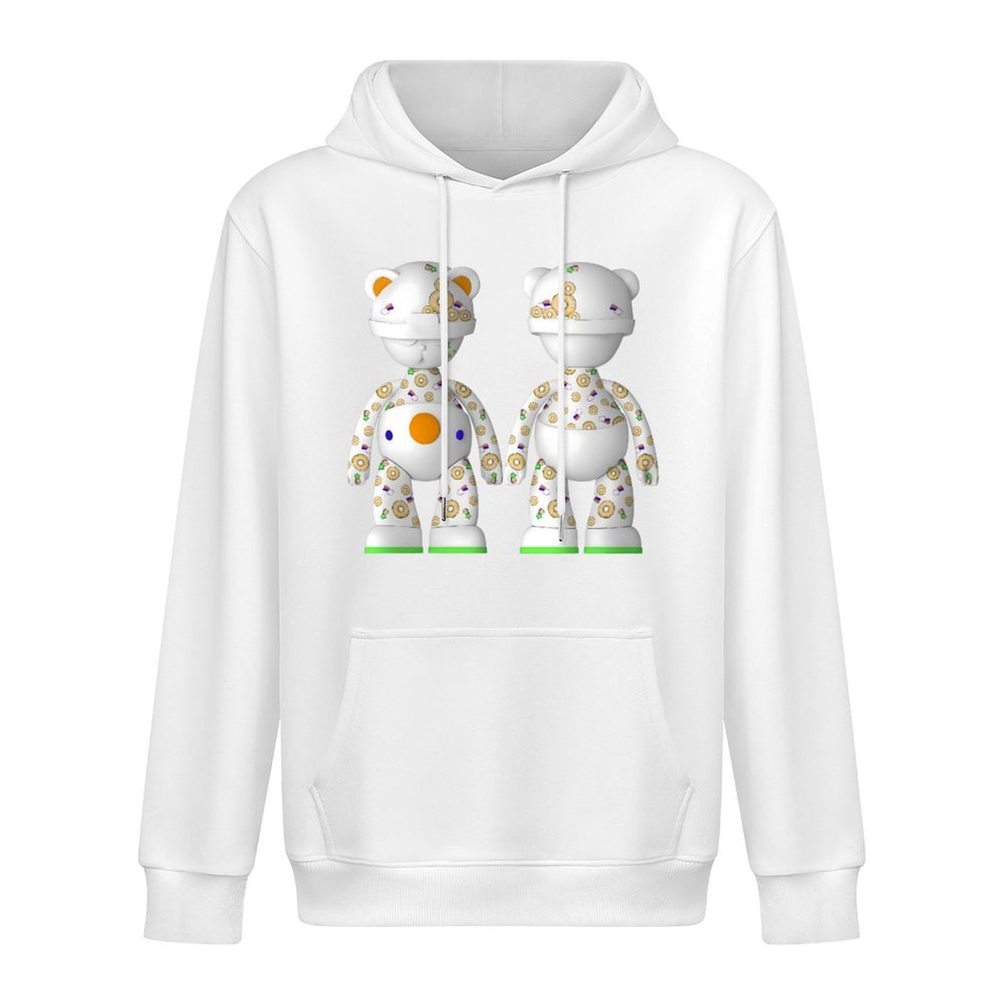 Hoodie Front PatternOriginal Shrink-Resistant