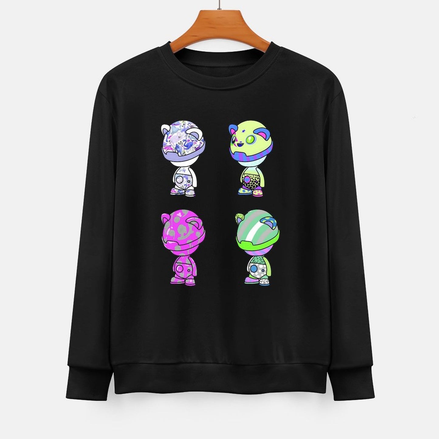 IPIB 250g Crew Neck Long Sleeve Sweatshirt Front GraphicCrew Neck Long Sleeve Sweatshirt6000073-4