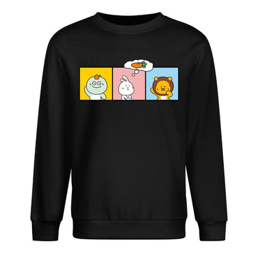 Front Patterned Long Sleeve TopRefined Tear-Resistant