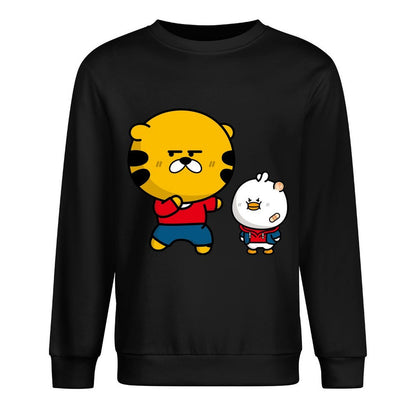 Front Patterned Long Sleeve TopHigh-Quality Chill