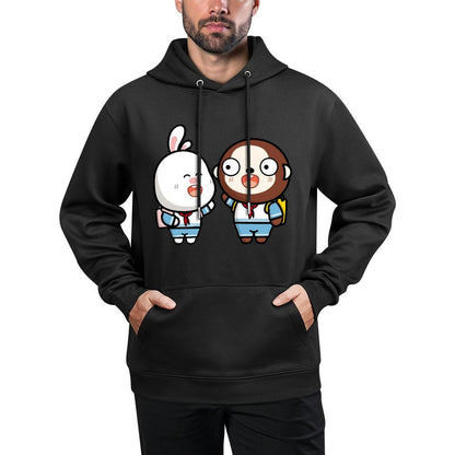 Sleek EverydayWear Front Graphic Hoodies