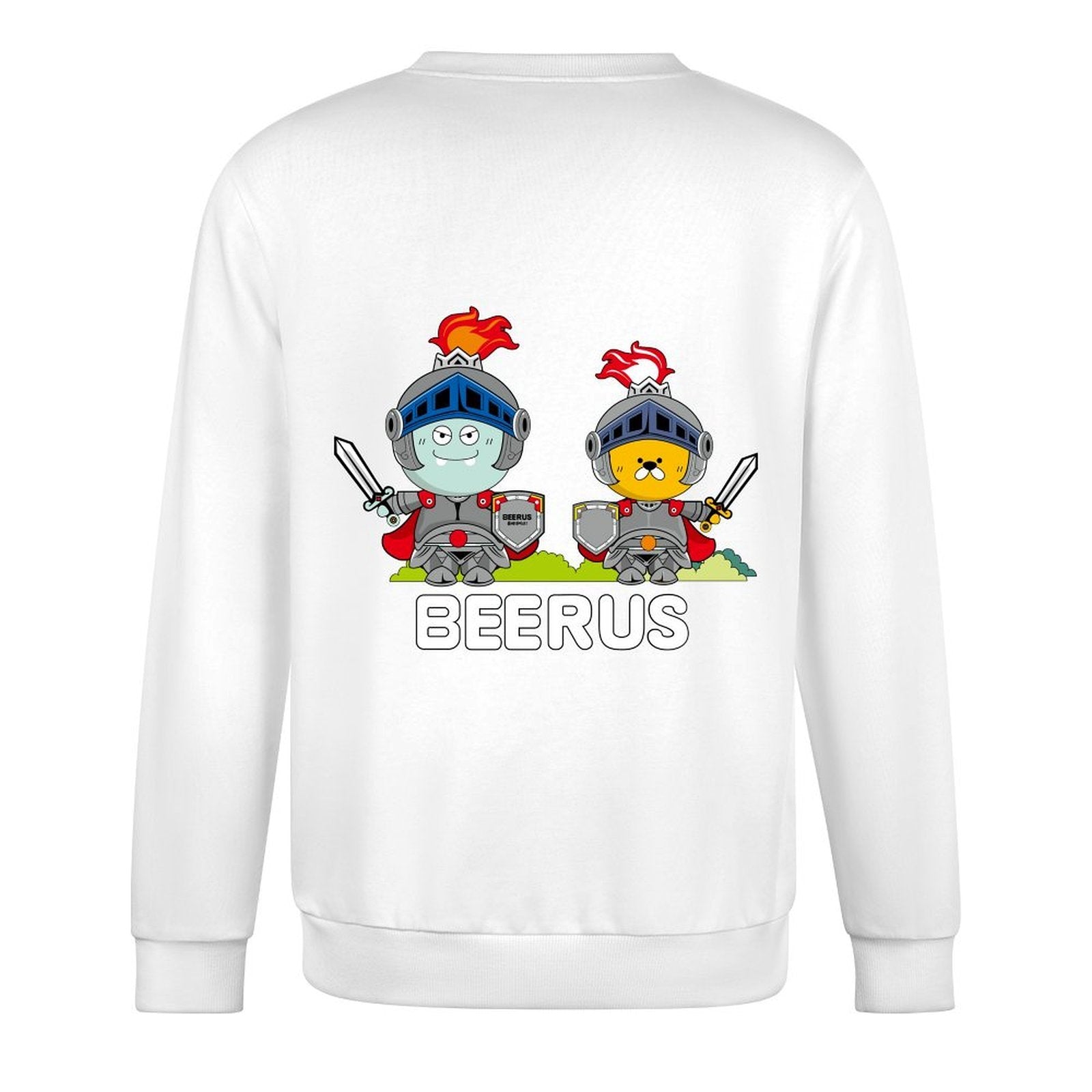 Long-sleeved crew neck sweatshirtPocket Tee Clean Edges Long Sleeve