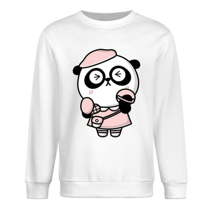 Front Patterned Long Sleeve TopEverydayWear TimelessComfort