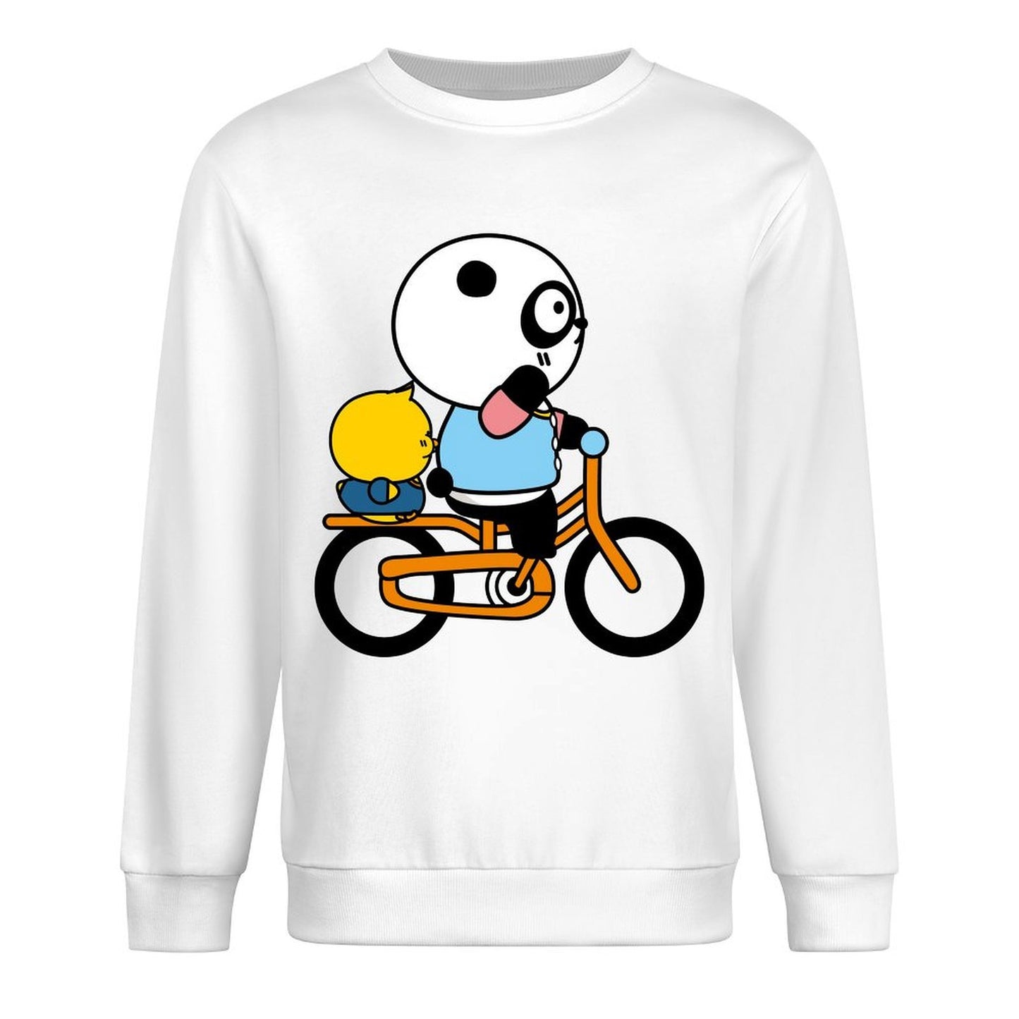 Front Patterned Long Sleeve TopMoisture-Wicking Wrinkle-Free