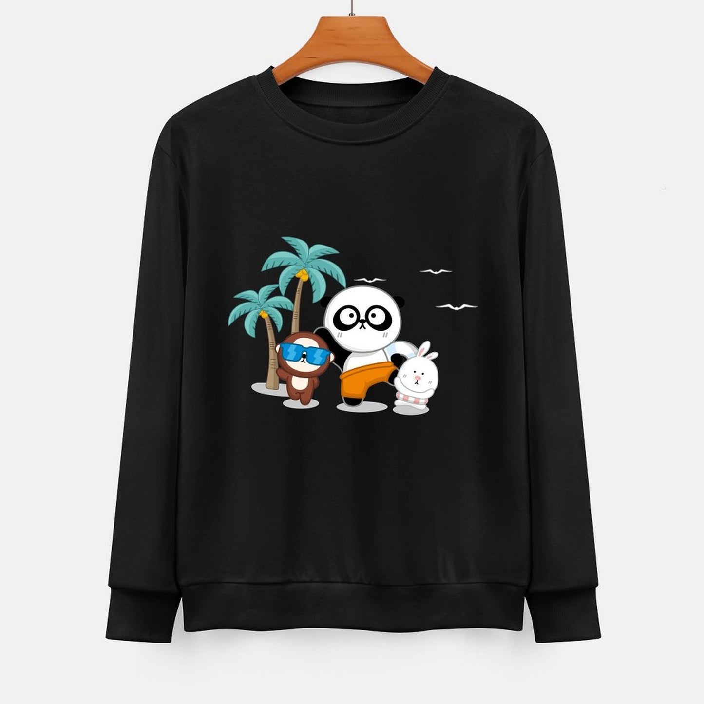 IPBR 250g Crew Neck Long Sleeve Sweatshirt Front GraphicCrew Neck Long Sleeve Sweatshirt4003868