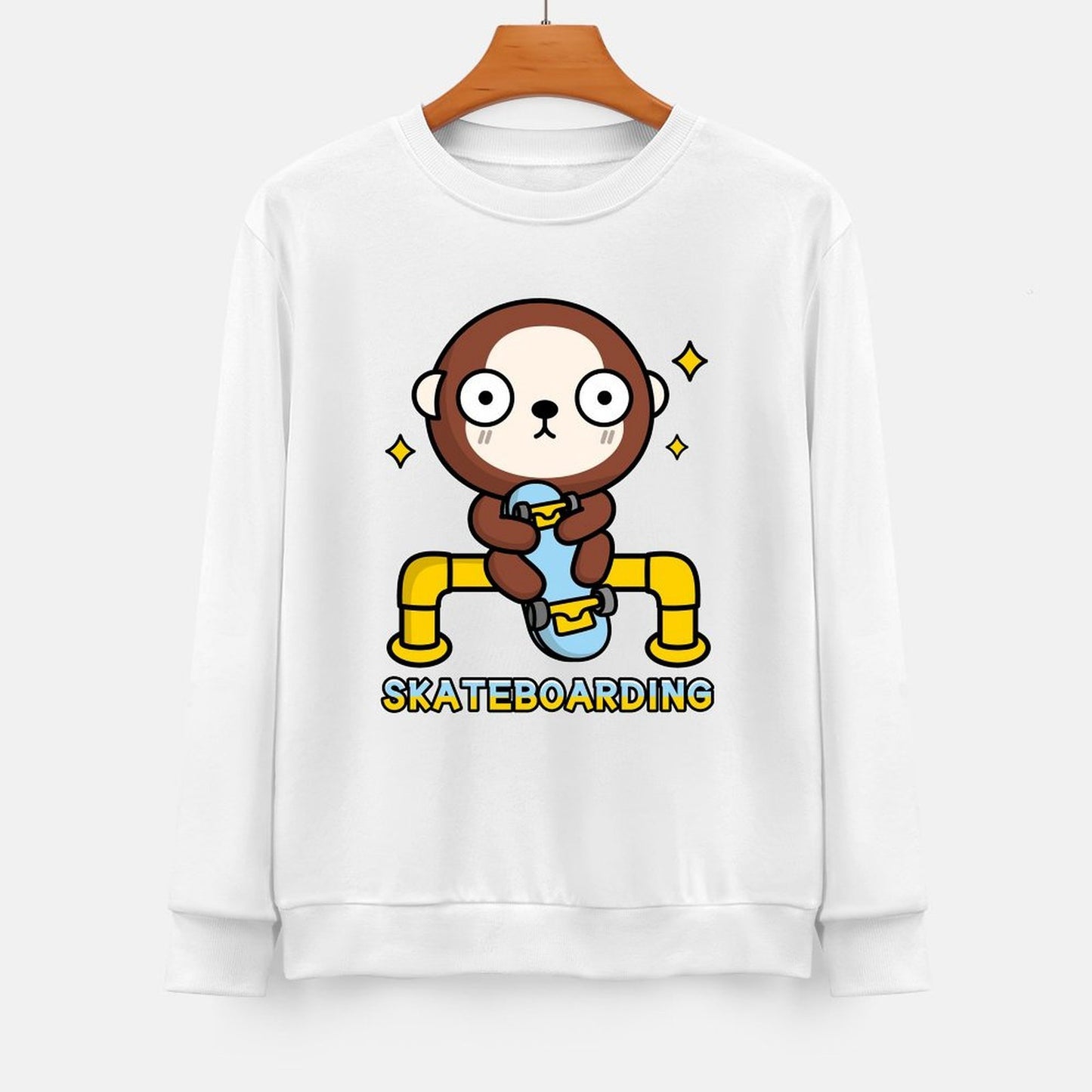 Front Patterned Long Sleeve Top ActiveLine