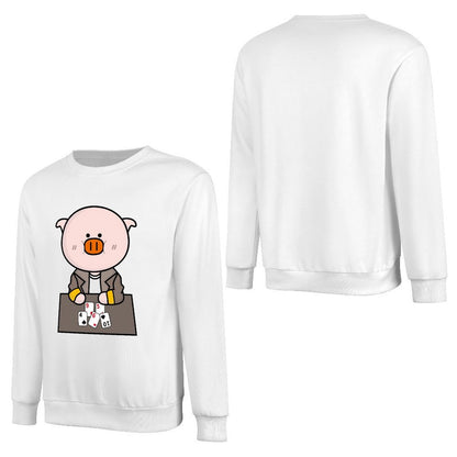 Front Patterned Long Sleeve TopEverydayWear Studio