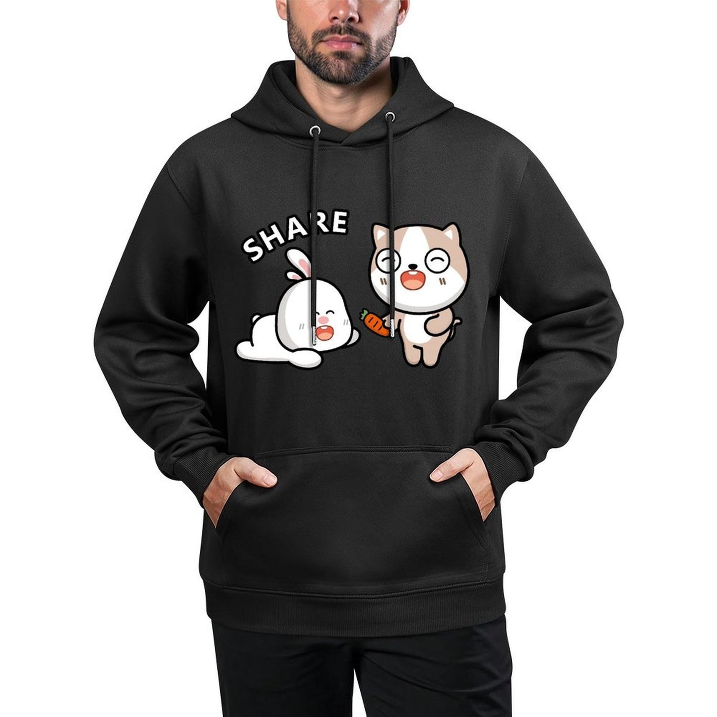 Oversized AllDay Front Graphic Hoodies