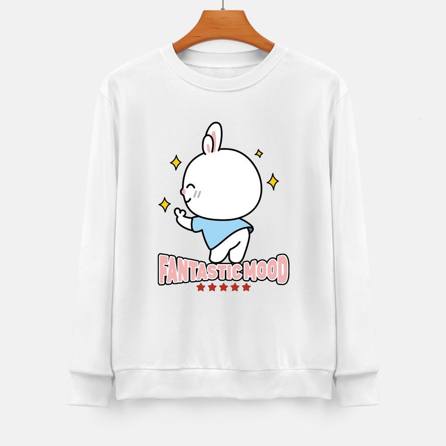 Front Patterned Long Sleeve TopStandard StreetFit