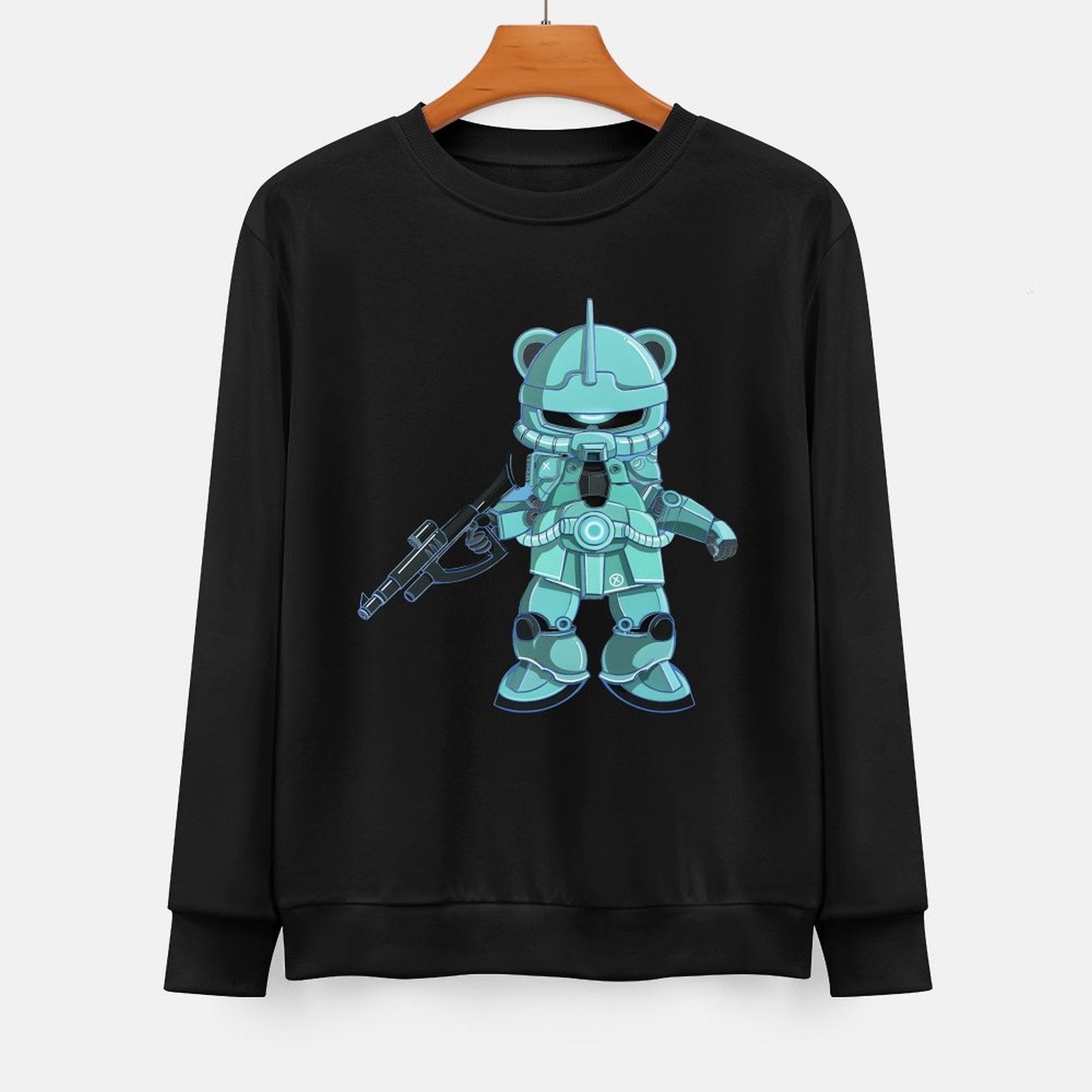 Long Sleeve With Front PatternFitted SimpleFit