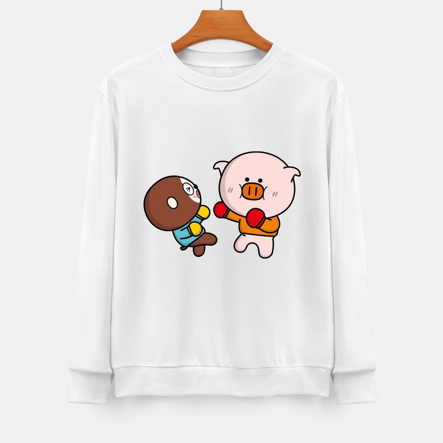 Front Patterned Long Sleeve TopMen¡¯s / Women¡¯s / Youth Clean Edges