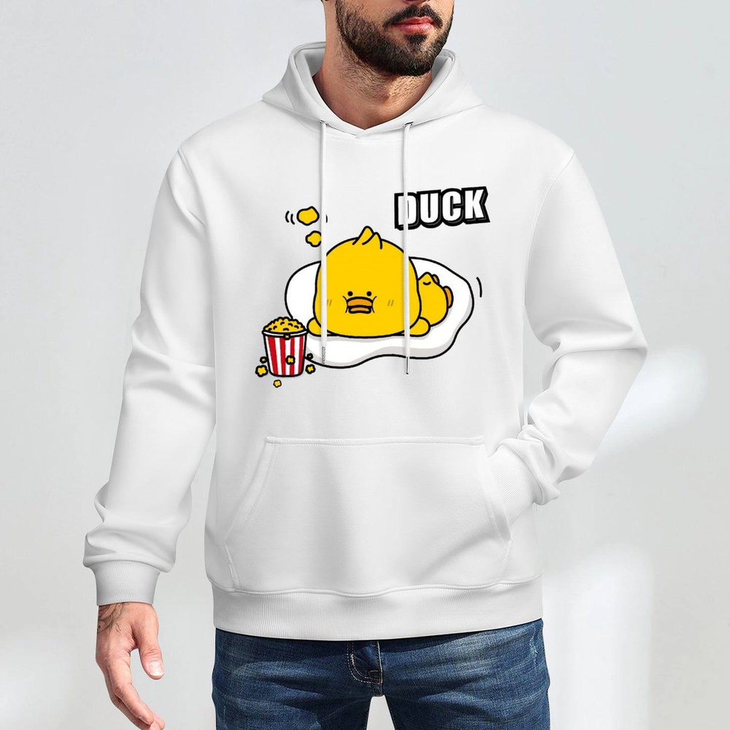 Original Minimal Front Graphic Hoodies