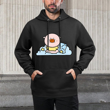 IPBR 250g Hooded Pocket Sweatshirt Front GraphicMen's Hooded  Sweatshirt4001392