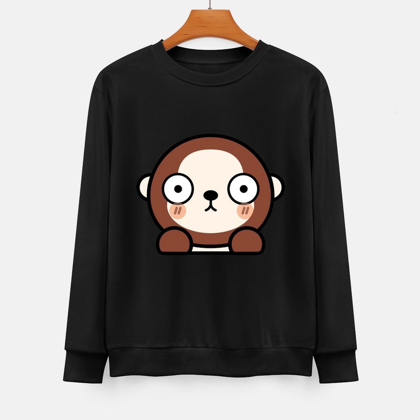  Front Patterned Long Sleeve TopTimelessStyle Pocket Tee