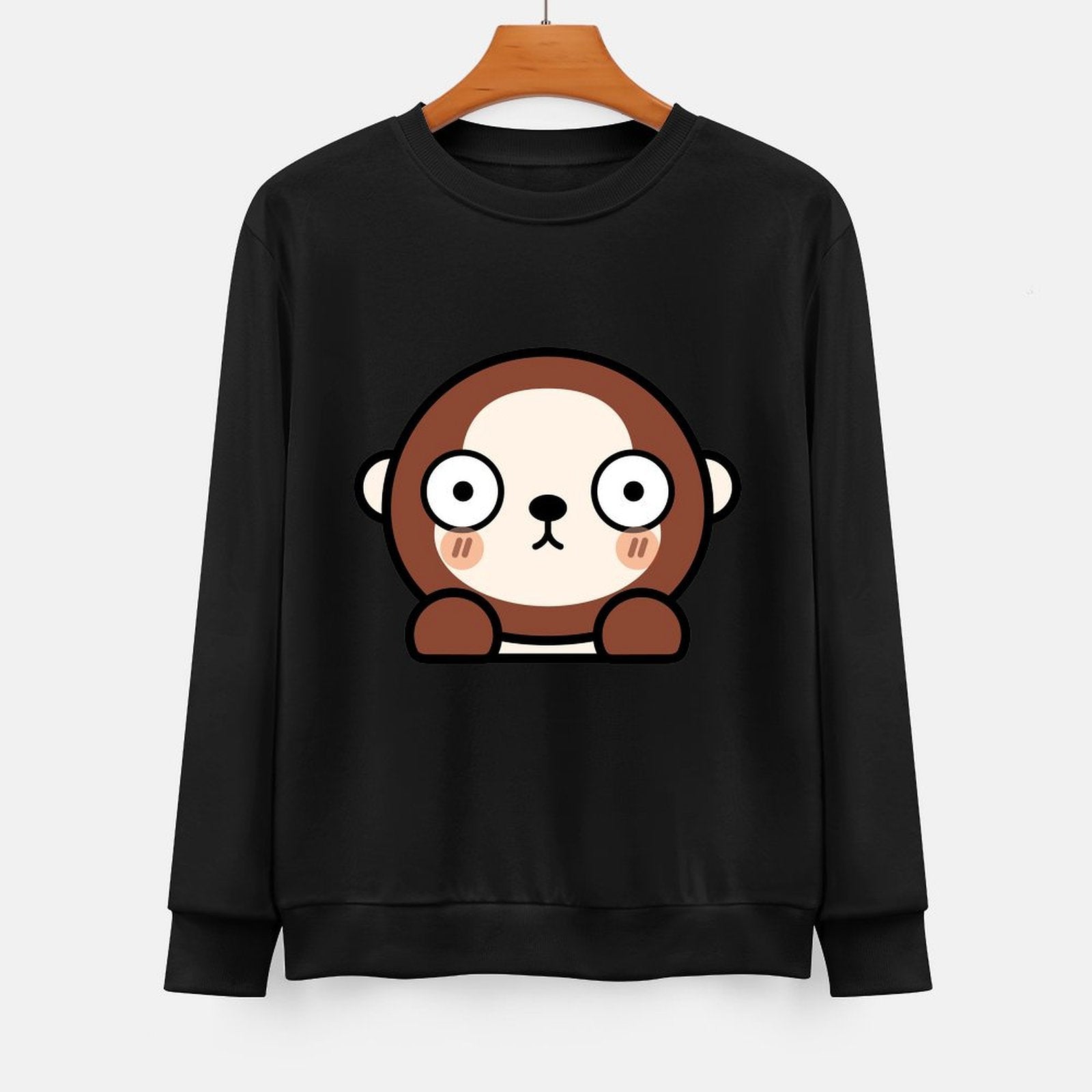  Front Patterned Long Sleeve TopTimelessStyle Pocket Tee