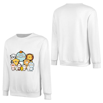 Front Patterned Long Sleeve TopEverydayTee Solid