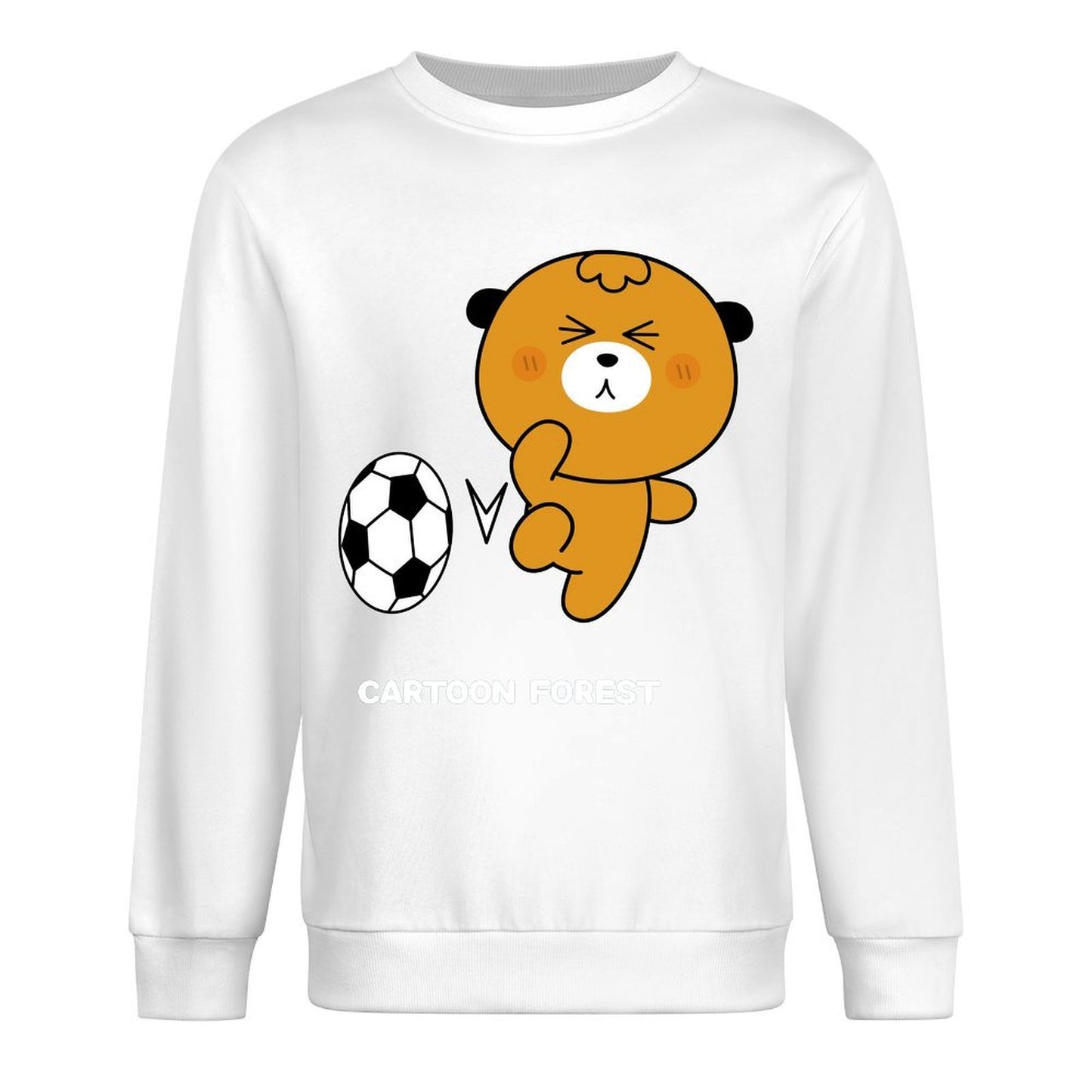 Front Patterned Long Sleeve TopPure ComfortFit