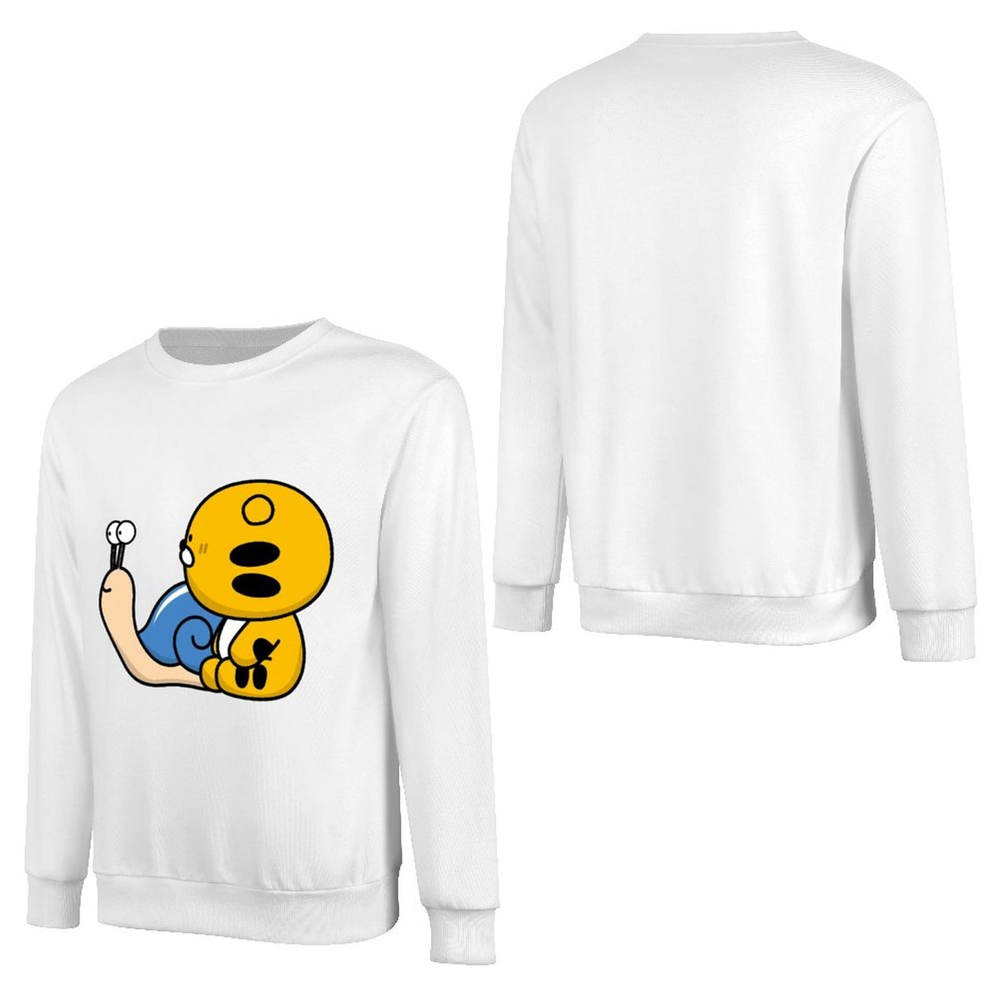 Front Patterned Long Sleeve TopEveryday Fade-Proof