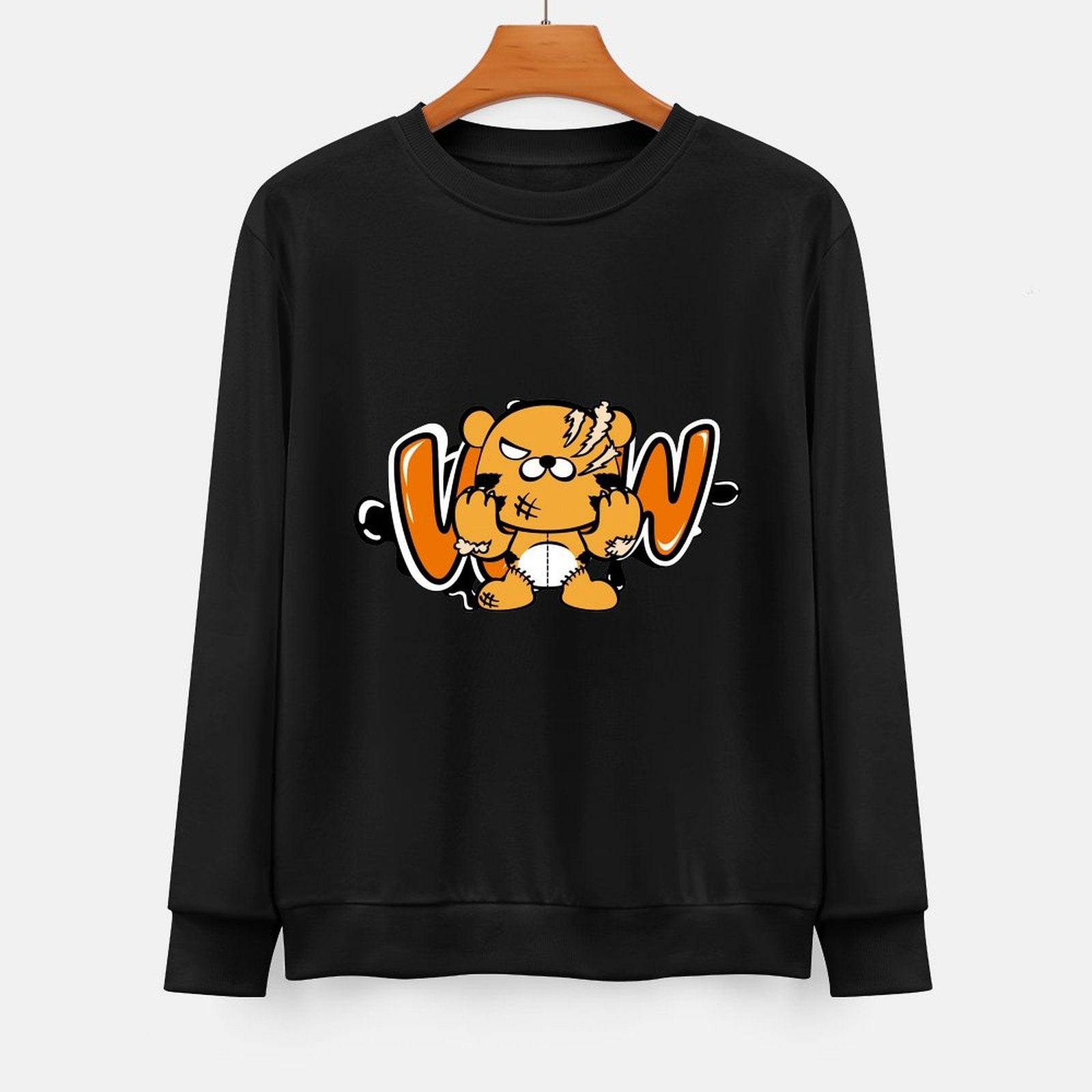  Front Patterned Long Sleeve TopSport PremiumSeries