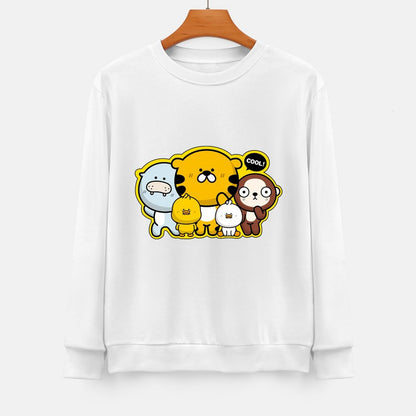 Front Patterned Long Sleeve TopTrueFit Vintage