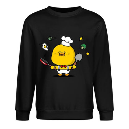 Front Patterned Long Sleeve TopNeutral Classic