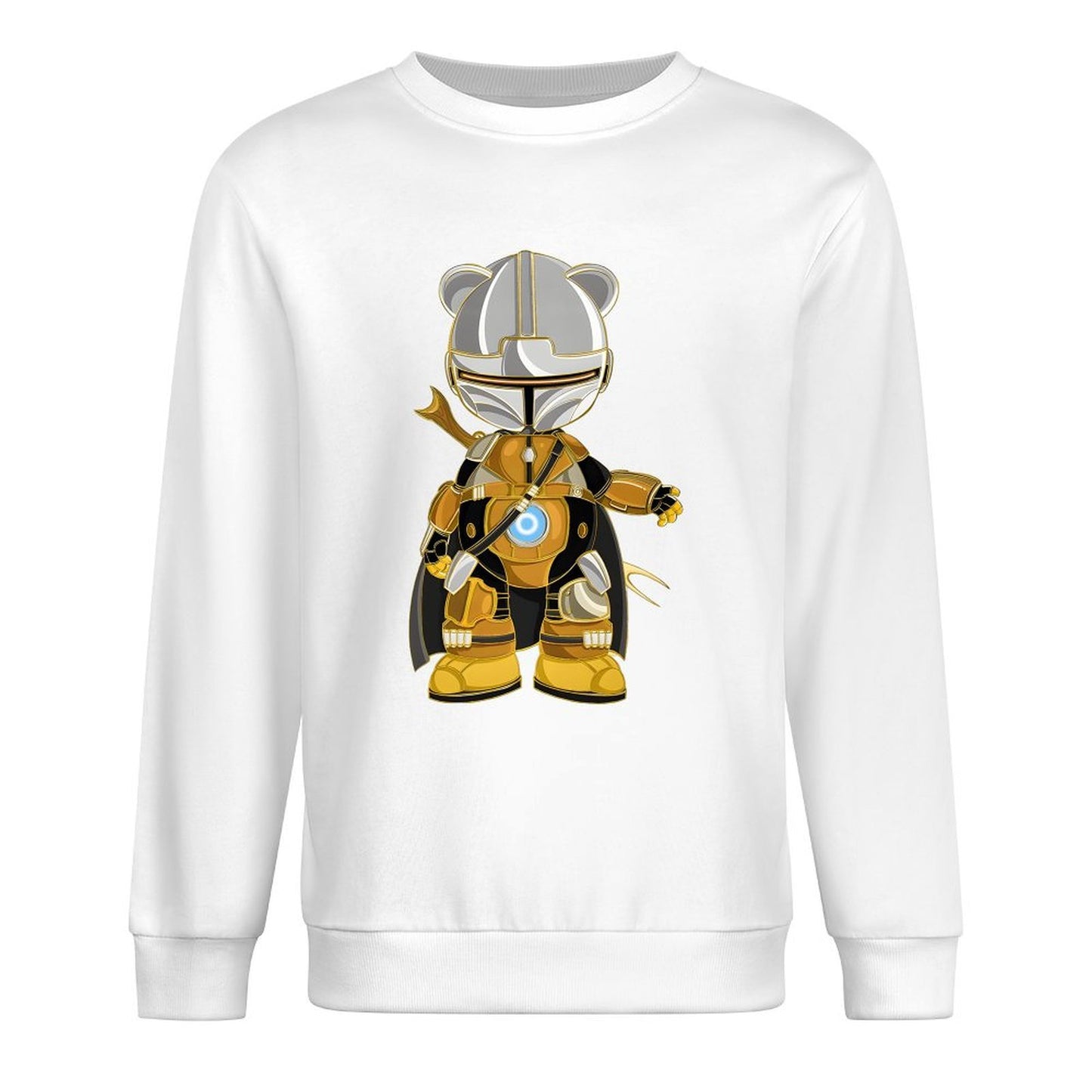 Long Sleeve With Front PatternEasyWear Plain