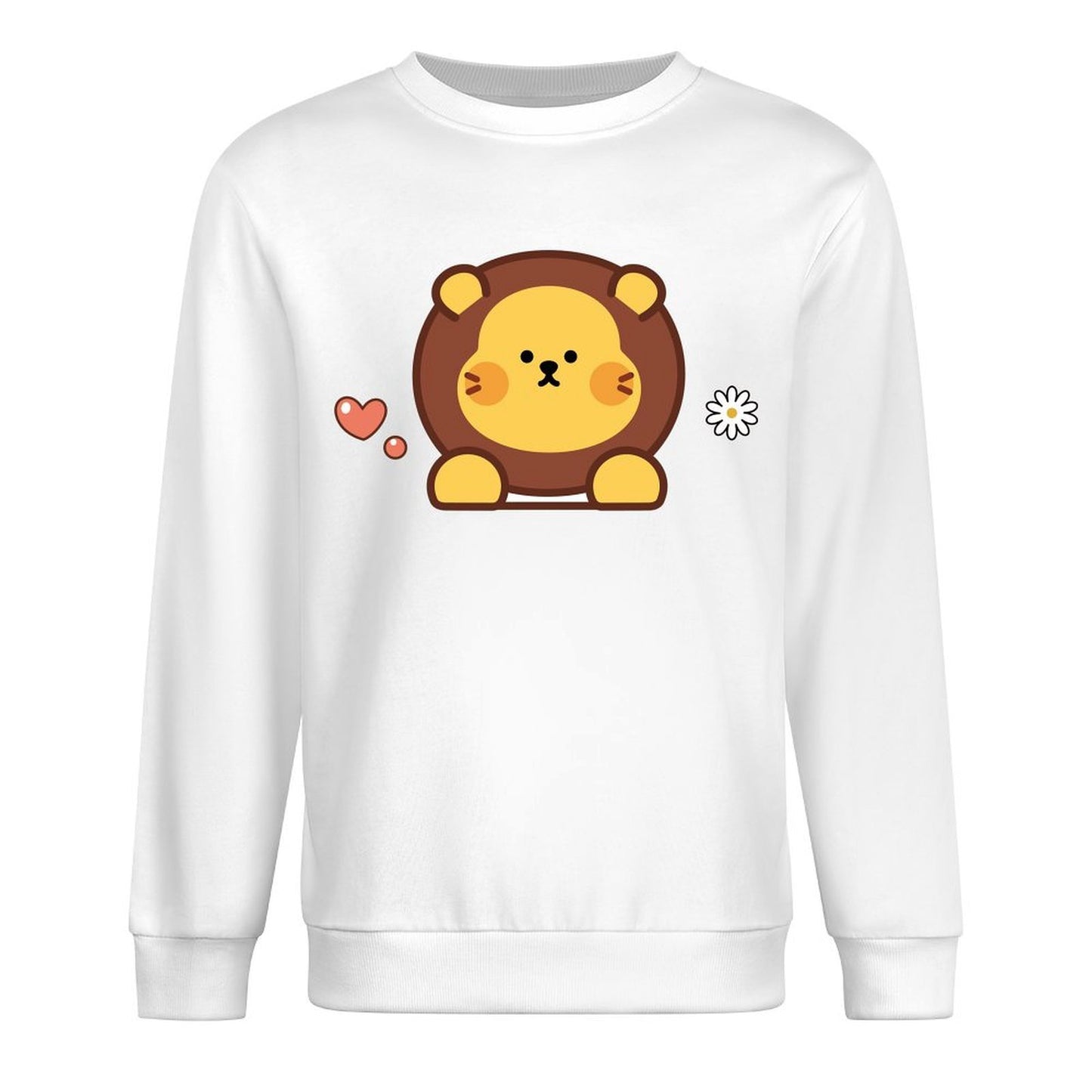 Front Patterned Long Sleeve TopVintage 100% Cotton