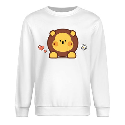 Front Patterned Long Sleeve TopVintage 100% Cotton