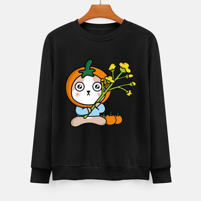  Front Patterned Long Sleeve TopRecycled On-Demand