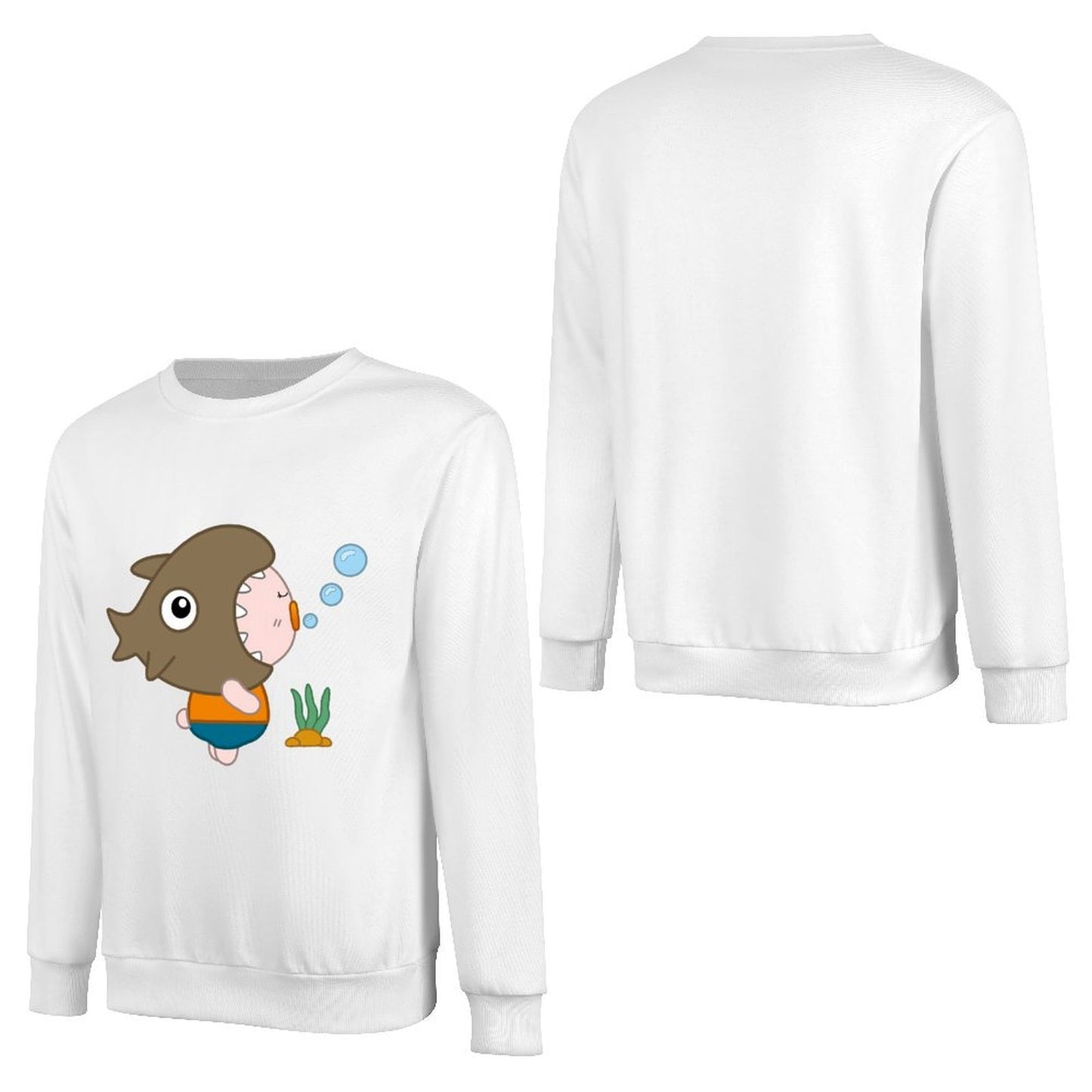 Front Patterned Long Sleeve TopEverydaySeries Moisture-Wicking