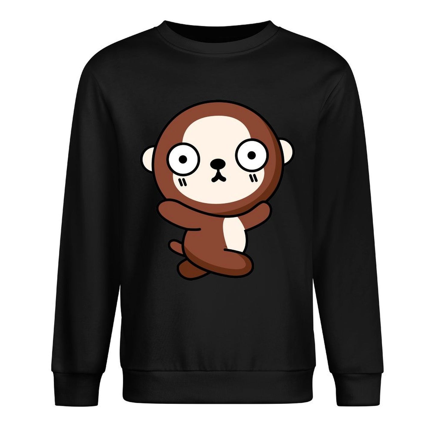 Front Patterned Long Sleeve TopHeavyweight EverydaySeries