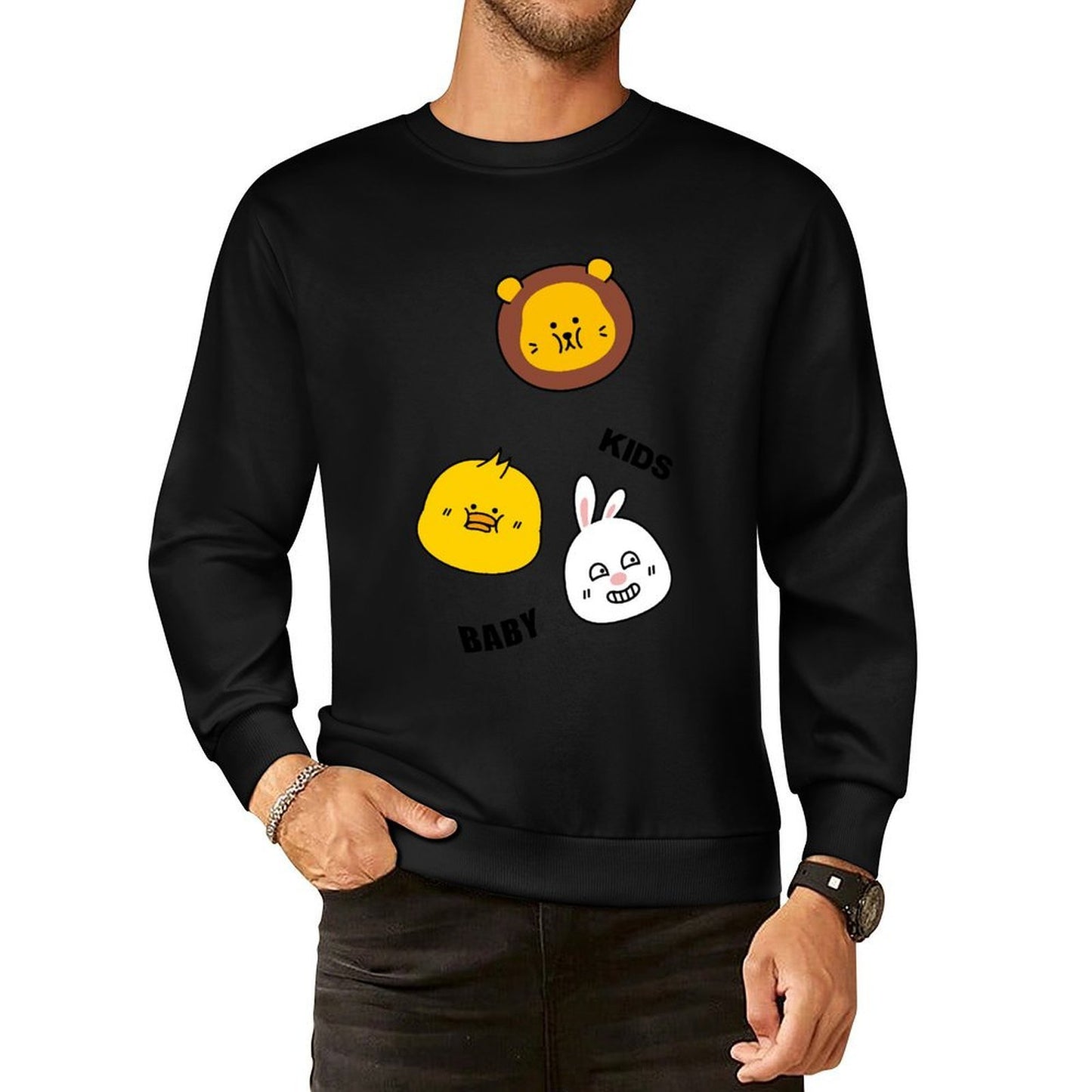 Front Patterned Long Sleeve TopStrong Fundraising