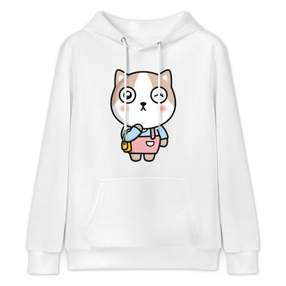 Logo-Ready Double-Stitched Front Graphic Hoodies